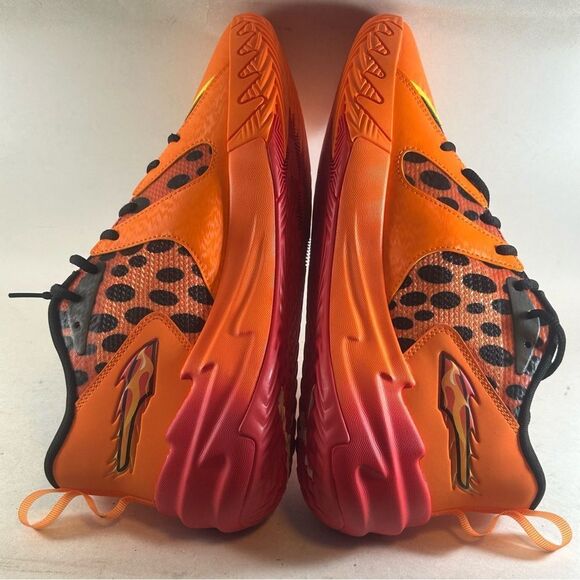 Puma X Cheetos Scoot Zero Flamin Hot Basketball Shoes Orange Size 12 309840-02 - Picture 6 of 8
